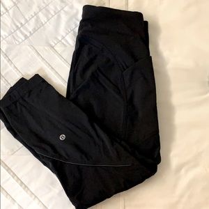 Lululemon- Time To Sweat 23” Crop Bottom